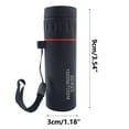 thumbnail image 3 of LSLJS 30x25 Mini Monocular for Adults and Kids,High-power HD Easy Focus Lightweight Pocket Mobile Phone Telescope - BAK-4 Prism and FMC Green Coating Lens Clear Night Vision Monoculars Christmas Gifts, 3 of 7