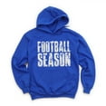 thumbnail image 6 of Football Season Block Distressed - Women's Graphic Hoodie, 6 of 8
