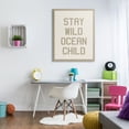 thumbnail image 3 of Stupell Industries Stay Wild Ocean Child Inspirational Painting Gallery Wrapped Canvas Print Wall Art, 36 x 48, 3 of 8