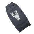 thumbnail image 4 of Ropa para perros de mascotas patrón de alces de navidad suéter de perrito traje cálido mascota prenda adorable perro ropa size s, 4 of 7