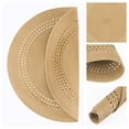 thumbnail image 5 of Farmhouse Round Placemats Set of 6 Woven Placemats for Dining Table Decor, Washable Kitchen Table Mat for Holiday Gold 15inch, 5 of 6