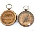 thumbnail image 5 of NauticalMart Brass Compass Religious Gifts for Men God My Lord Guide Me, Baptism Gift for Teenage, Christian First Communion Gift for Boys, Missionary, Birthday, 5 of 7