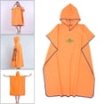 thumbnail image 4 of Poncho de su para mujer, hombre, cambiante, toal naranja Sunnimix Cambio de traje de neopreno, 4 of 8
