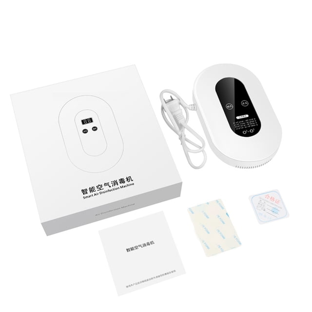 Limpiador de aire de baño de cocina para el hogar de 5W Eliminador de olores para interiores que elimina el dispositivo de refresco de aire AweSitey EL4062-00B