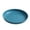🥑 C_New#1892, variant on Reusable Round Deep Dinner Plate with Ribbed Rim for Salad and Pasta Serving, Microwave and Dishwasher Safe, Speckled Light Gray Design