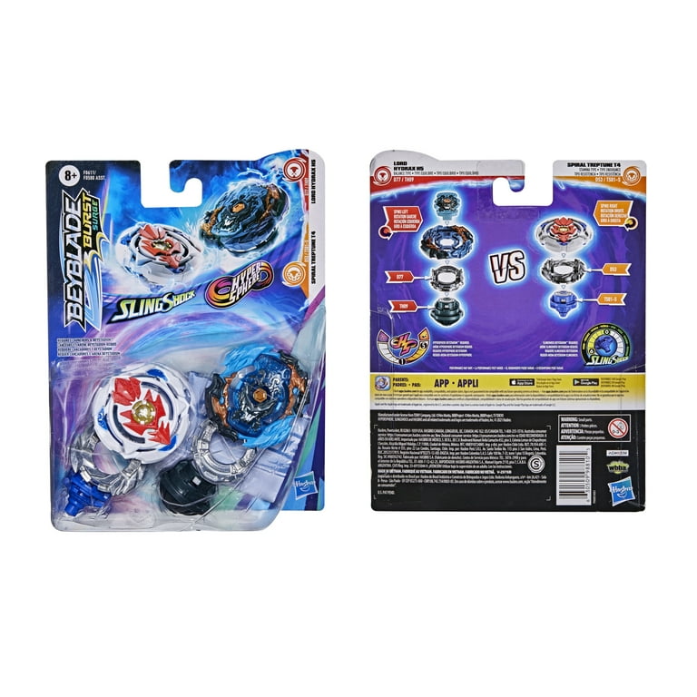 Beyblade Burst Surge Dual Collection Pack Lord Hydrax H5 and
