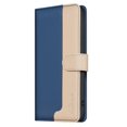 thumbnail image 1 of Premium RFID Blocking Wallet Case for Motorola Moto G35 5G with 3 Card Slots & Stand Blue, 1 of 5