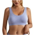 thumbnail image 2 of Sokhug Sports Bras for Women Pluse Size Seamless Comfort Wireless Yoga Underwear, 2 of 4