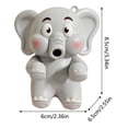 thumbnail image 4 of Clip-On Mini Food Cooling Fan Cute Elephant/Dinosaur Animal USB-C Rechargeable Hands-Free Bowl Fan, 3 Speeds, Low Noise, Portable Cooler for Soup, Noodles, Coffee, Office, Dorm, Travel, 4 of 10