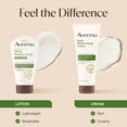 thumbnail image 4 of Aveeno Daily Moisturizing Fragrance-Free Prebiotic Oat Face/Facial Cream Clinically Proven to Moisturize Dry Skin for 24 Hours, Paraben-, Fragrance- & Dye-Free, 5 oz, 4 of 6