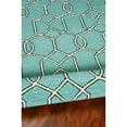 thumbnail image 3 of 7'x10' Spa Green Hand Hooked UV Treated Trellis Indoor Outdoor Area Rug, 3 of 6