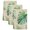 Green,Earth-Tone,Cream, variant on Green Monstera Leaves Kitchen Towels Set of 4, Black Check Tropical Summer Botanical Absorbent Dish Towels for Kitchen, Microfiber Hand Towel, Quick Drying Tea Towel for Cleaning Dishcloths