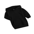 thumbnail image 3 of MesaSe Bébé Filles Hoodies Robe Tenues Solide à Manches Longues Pull Poche Longue Longueur Robe Droite Violet 1-2 Ans, 3 of 6