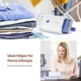 thumbnail image 5 of Newbealer Steamer for Clothes,1200W Travel Size Garment Steamer,Horizontal & Vertical Steaming,Foldable Design,180ml Detachable(6oz) Water Tank,2 Steam Levels&Dry Ironing,Navy Blue, 5 of 9