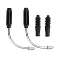 thumbnail image 2 of Bicycle Brake Noodle Cable Pipe, Bendable Rugged V Brake Elbow Cable Guides Rustproof  for Road Bikes Black,Silver, 2 of 7
