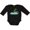 AB-Black, variant on Cozumel Mexico Vacation Cruise Boys or Girls Long Sleeve Baby Bodysuit