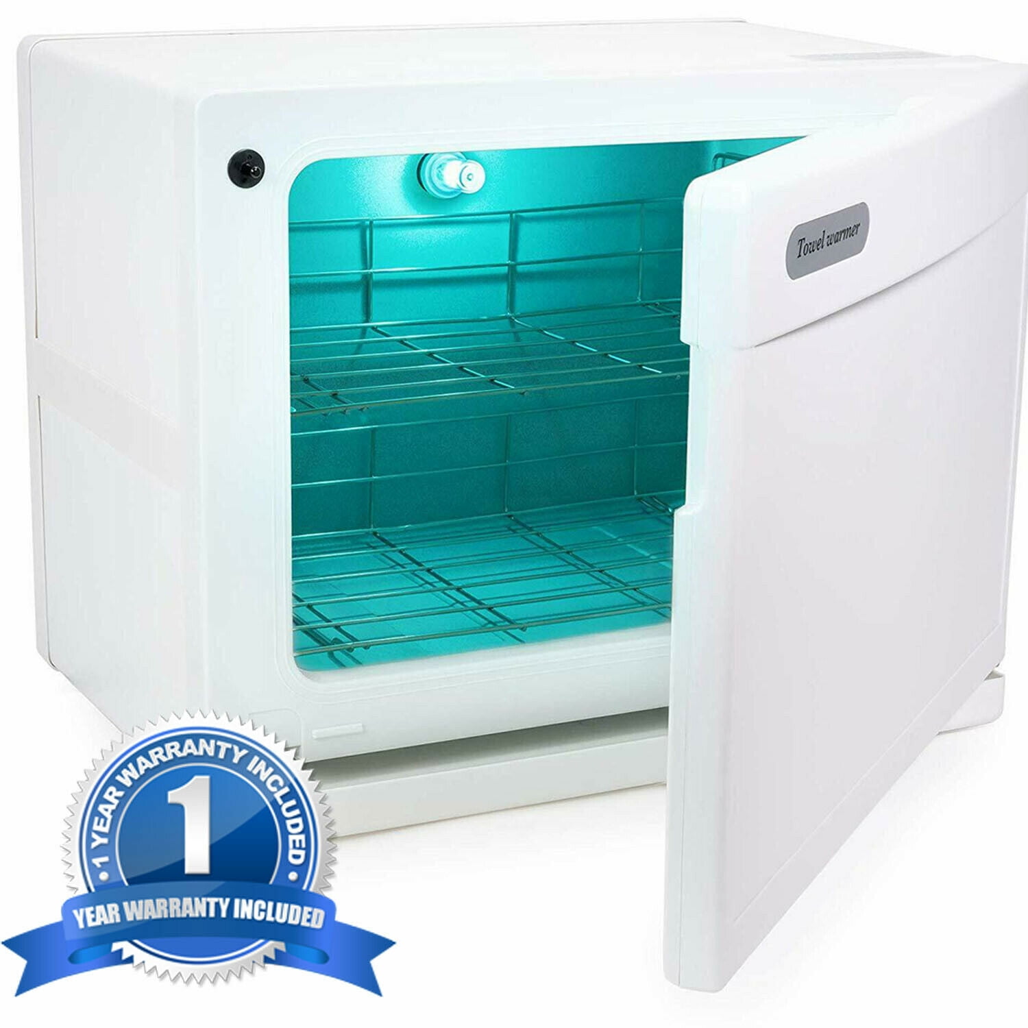 Hot Towel Warmer Cabinet White Facial Spa and Salon Equipment Ozone/UV/Infrared Low Temperature