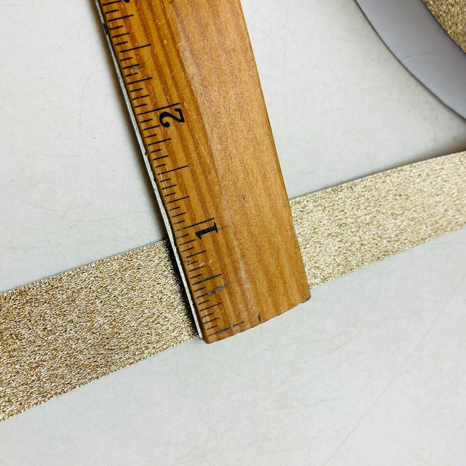 Ribbon 1 inch Gold - HOLIDAY/ WEDDING/GIFT/DECOR 70 yard ROLL CHRISTMAS SALE