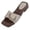 Beige, variant on Wensltd Women's Block Heel Sandals Summer Fashion Thick Sole Round Toe Sandals Outdoor Stylish Comfort Slippers Beige
