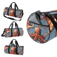thumbnail image 3 of Fish Durable Duffle Bag with Travel Tote, Shoe Bag, and Gym Bags - 17.7 Inches, Large Capacity, Interior Zipper Pocket, 3 of 6