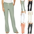 thumbnail image 4 of SAYOO Pantalones de piernas anchas para mujeres SAYOO moda, 4 of 4
