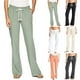 thumbnail image 4 of TRKIYQC Pantalones de Yoga elásticos de Pierna Ancha para Mujer con Bolsillos, Pantalones de Salón Palazzo Sueltos de Verano Casuales TRKIYQC moda, 4 of 5