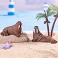 thumbnail image 3 of Set of 10 Mini Figurines for Aquarium Decoration, Realistic Resin Sea Animal Figures for Fish Landscaping and Kids Toys, 3 of 9