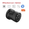 thumbnail image 2 of Door Lock, Rent Hotel Lock Bridge Biometric Fingerprint Lock Remote Lock Unlock Key Knob Lock Smart Lock Door ,Easy to Install, 2 of 7