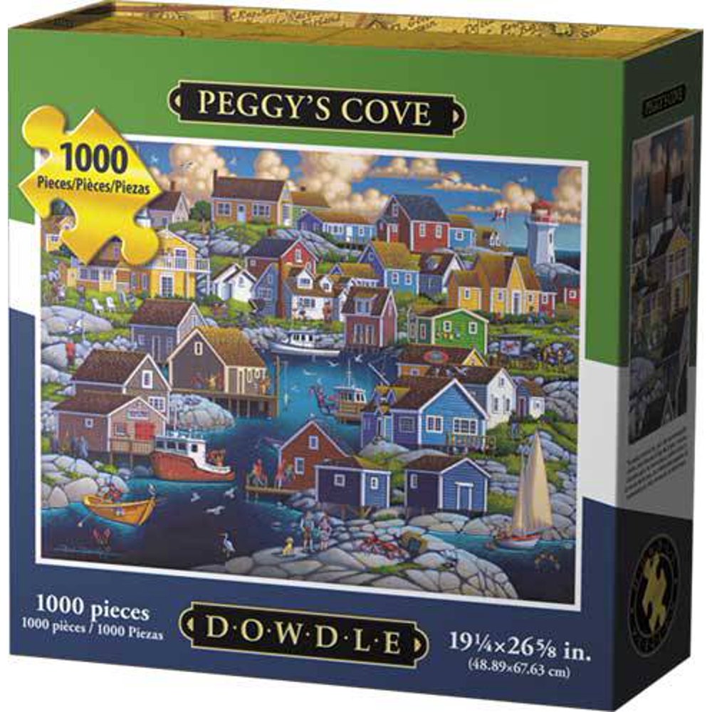 Dowdle Jigsaw Puzzle Peggy's Cove 1000 Piece