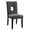 Gray, variant on Upholstered Side Chairs Beige and Black (Set of 2)