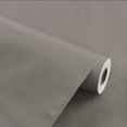 thumbnail image 1 of 1 Roll Matte Solid Color Thickened Self-adhesive Wallpaper, Plain Texture Wallpaper, Waterproof And Oil-proof Countertop Wallpaper, Furniture Refurbishment Wallpaper, For Home Living Room/bedroom Wall, 1 of 5