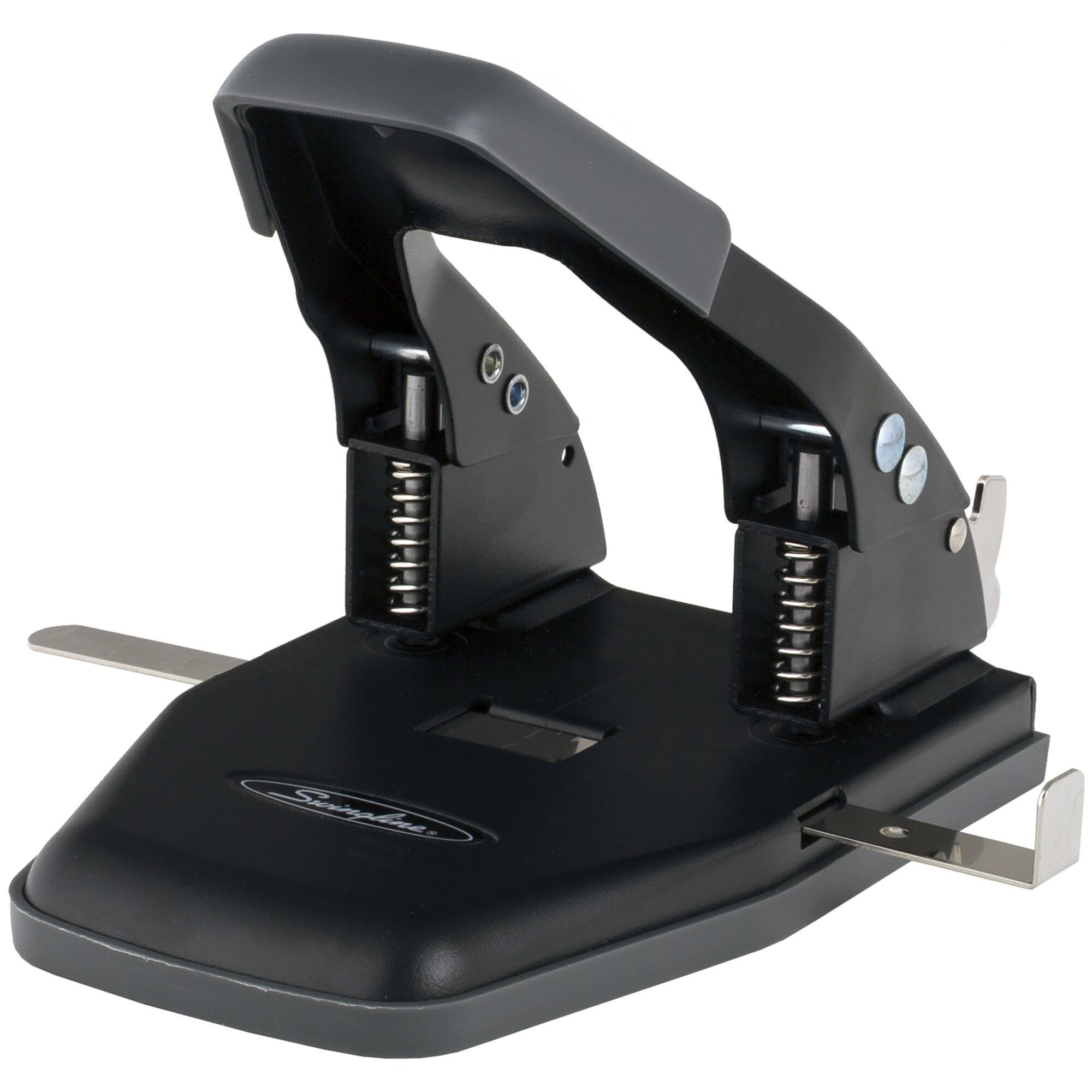 Swingline Comfort Handle 2-Hole Punch, 50% Easier, 1/4" Hole Size, 28 Sheets