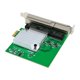 thumbnail image 4 of Tarjeta de Red Gigabit Ethernet, Tarjeta LAN, Adaptador de Red PCIe X1 de 6 Puertos, 1000 Mbps, Alta Velocidad para Win7/8/10, 4 of 5