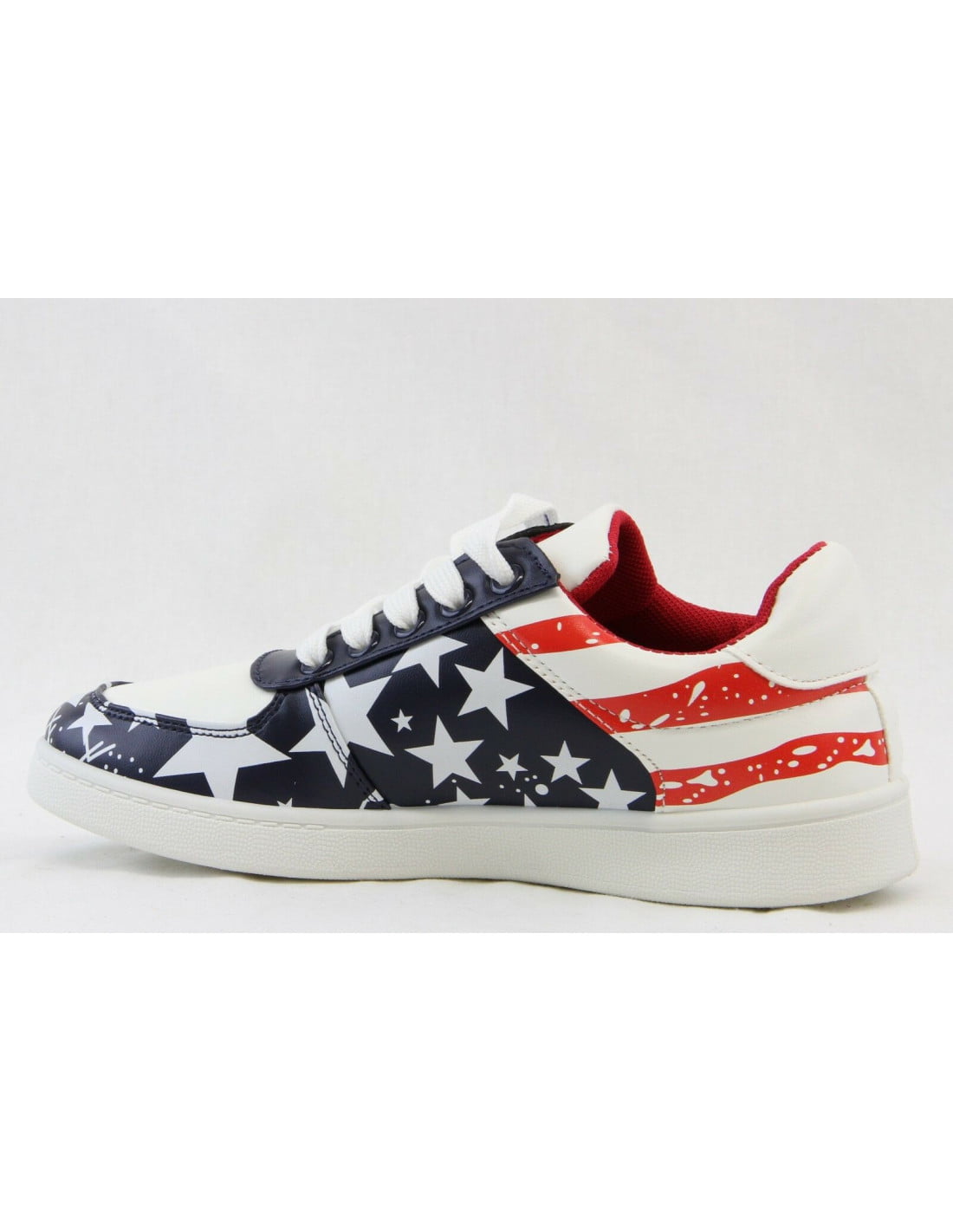 Women Sneaker Comfort Lightweight Tennis Shoes USA Flag