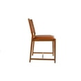 thumbnail image 5 of Linon Marshall Indoor Dining Chair, Brown Leather, 5 of 14