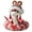 Red, variant on Snake Chinese New Year Mascot Doll Plush for Lunar Year Spring Festival Home Decoration