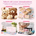 thumbnail image 5 of XIRQI 200 Pcs Mini Pacifiers Baby Shower Games,0.86’’ Acrylic Pacifiers in Clear Jar,Pacifier for Party Favors,Table Scatter,Gender Reveal Decoration Diy Craft (Pink), 5 of 10
