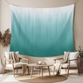 thumbnail image 2 of Teal Green Ombre Large Tapestry for Bedroom Wall Hanging Tapestry, Contemporary Gradient Abstract Art Ceiling Backdrop Tapestries Poster Blanket Wall Decor for Teens Room Living Room Dorm 85" x 90", 2 of 8