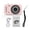 Pink, variant on BIMZUC 4K Digital Camera Portable Video Camera 48MP 2.8 inches / 7.1 cm IPS Screen 16X Zoom Built-in Battery Birthday Christmas Gift for Teens Students Friends Lightweight Handheld Camcorder White