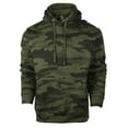 thumbnail image 2 of 9 Crowns Men's Camo Pullover Hoodie Sweatshirt (Small, ARMYCAMO), 2 of 4