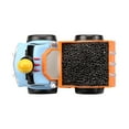 thumbnail image 3 of Kid Galaxy Soft Body Friction Power Gravel Truck w/ Moving Figure - Blue/Orange, 3 of 6