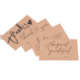 thumbnail image 3 of BOINN Kraft Paper Thank You Cards for Small Business Appreciation Card, 120-Piece, 3 of 3