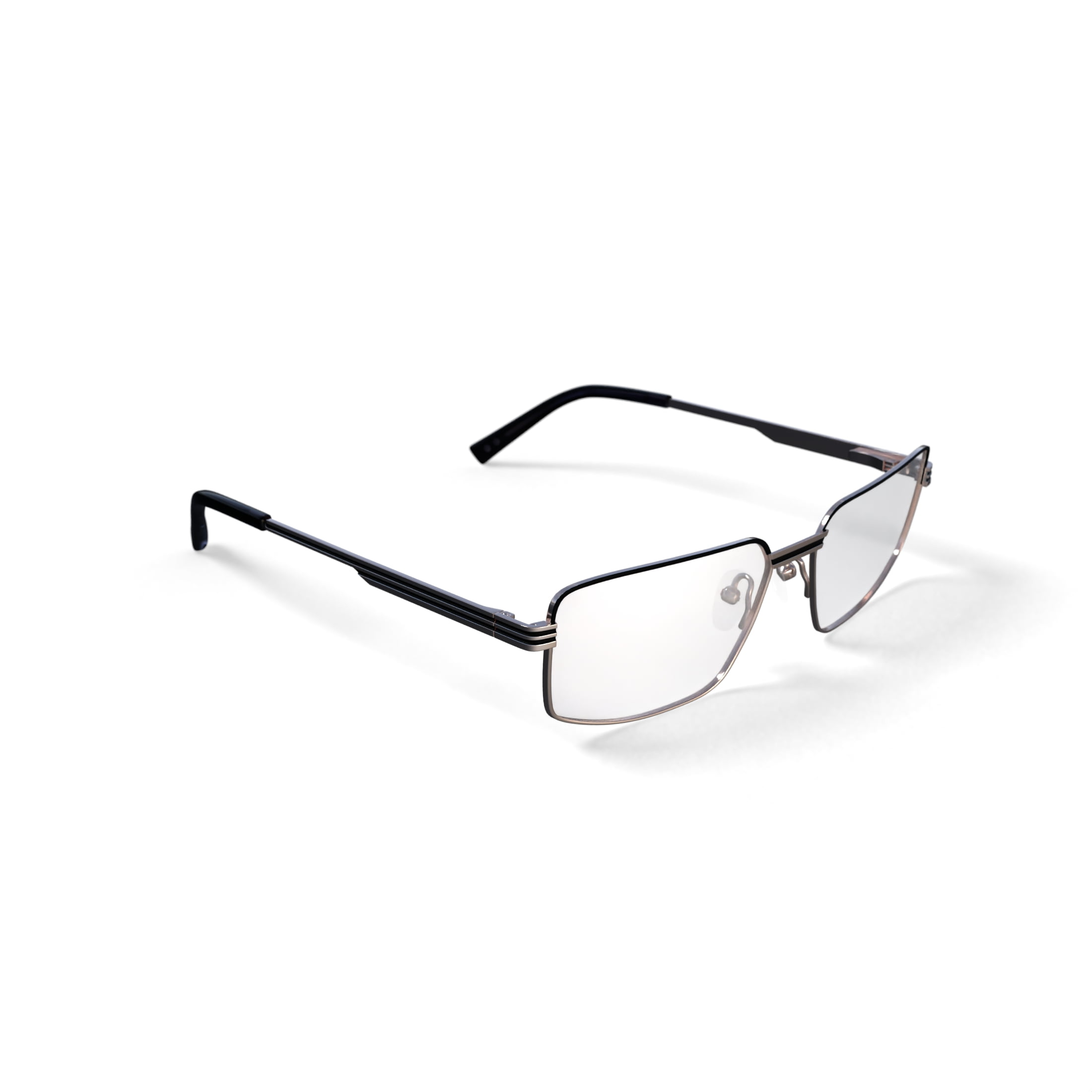 Reverb Men's RVMO5157 Prescription Eyeglasses with Case, Black Gold
