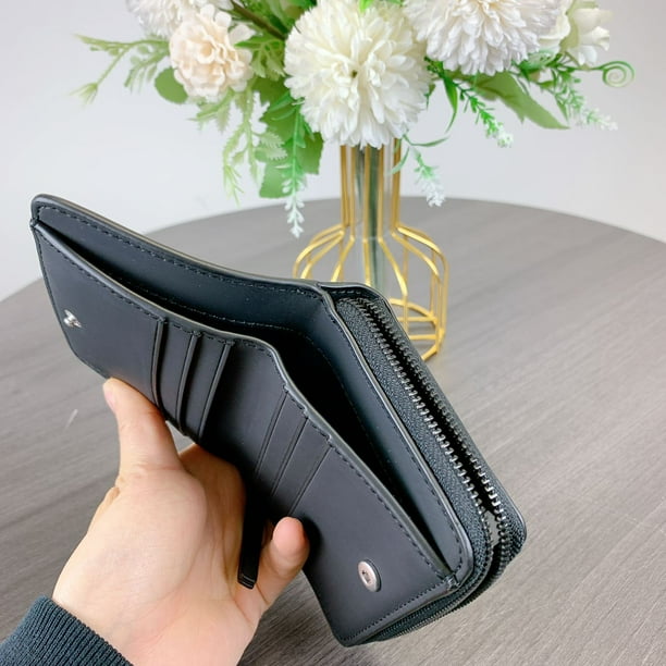 【国内発】トリーバーチ BRITTEN MATTE BI FOLD WALLET 149653 Tory Burch 149653 BRITTEN Matte Black PU BiFold Bi Fold