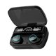thumbnail image 5 of Injueey Auriculares inalámbricos M10 Pantalla LED de alta definición Auriculares 5.1 compatibles con Bluetooth Auriculares deportivos Cables de audio/vídeo M10/Negro, 5 of 6