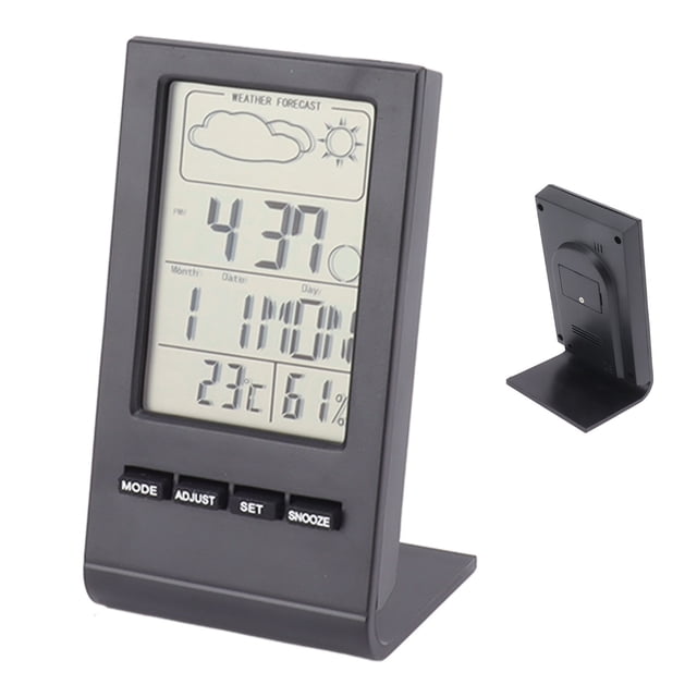 Termómetro de habitación BuyWeek higrómetro digital con pantalla LCD