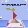 thumbnail image 1 of Blocs de Construction Géométriques, Tangram, Mini Tangram Casse-Tête, pour Maison École, 1 of 8