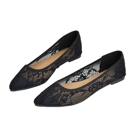 

Cathalem Womens Formal Shoes Shoes Shoes Lazy Shoes Ladies Work Flat Causal Pointed Singles Women s Women s Pumps Shoes Black 7