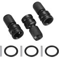 thumbnail image 1 of 3pcs 1/2" Square To 1/4" Hex Socket Adapters, Quick Release Chuck Converter Hex Ratchet Socket Wrench, 1 of 5