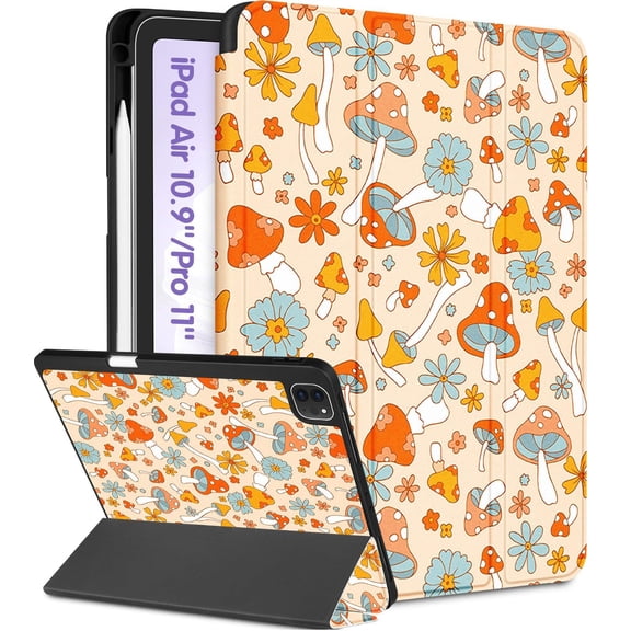 iPad Air 11 inch Case,10.9, Pro 11'' Apple Pencil Holder Case for iPad Air 11
